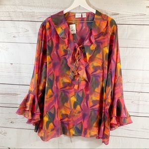 Multicolored Blouse by Studio C Plus